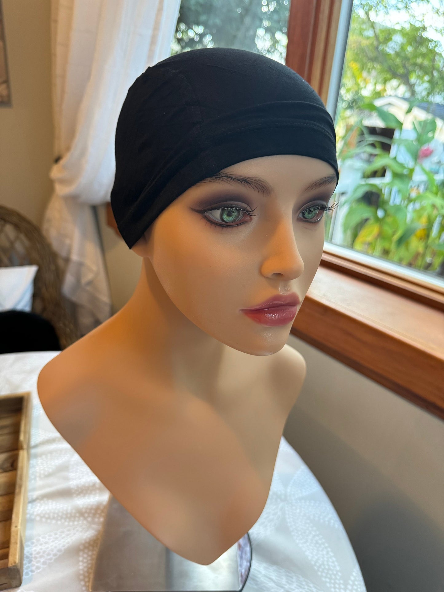 Soft Comfy Organic Bamboo Cotton Chemo Cap For Tender Heads Chemotherapy Radiation Keeps Your Head Warm Sleep Cap