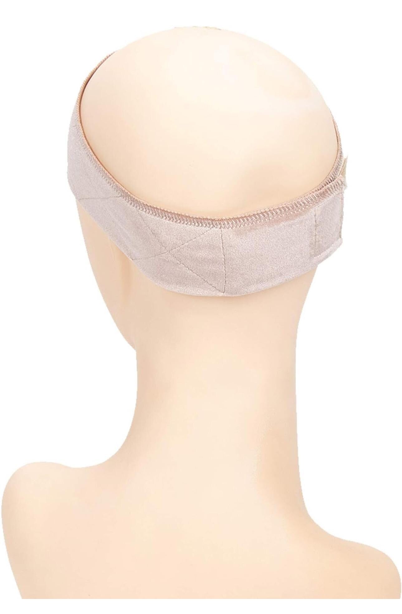 Super Simple Wig Grip Headband GEX Classic Velcro Cream Light Skin Tone Wig Headband Velvet Wig Grip