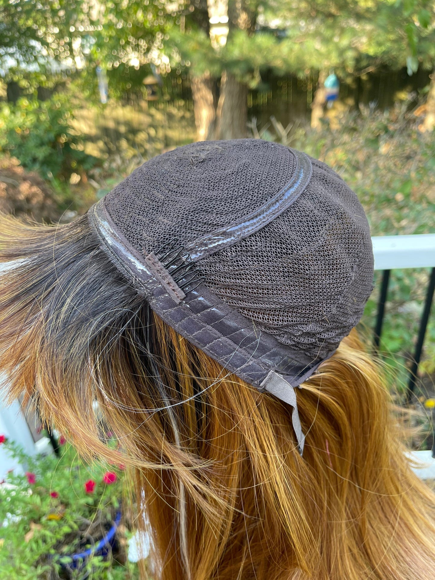 Cleo Wig Full Bang Wig Fringe Bold Highlights Wig Rooted Lowlights Silk Touch Wig Hair Loss Alopecia Chemo Wig Long Wig