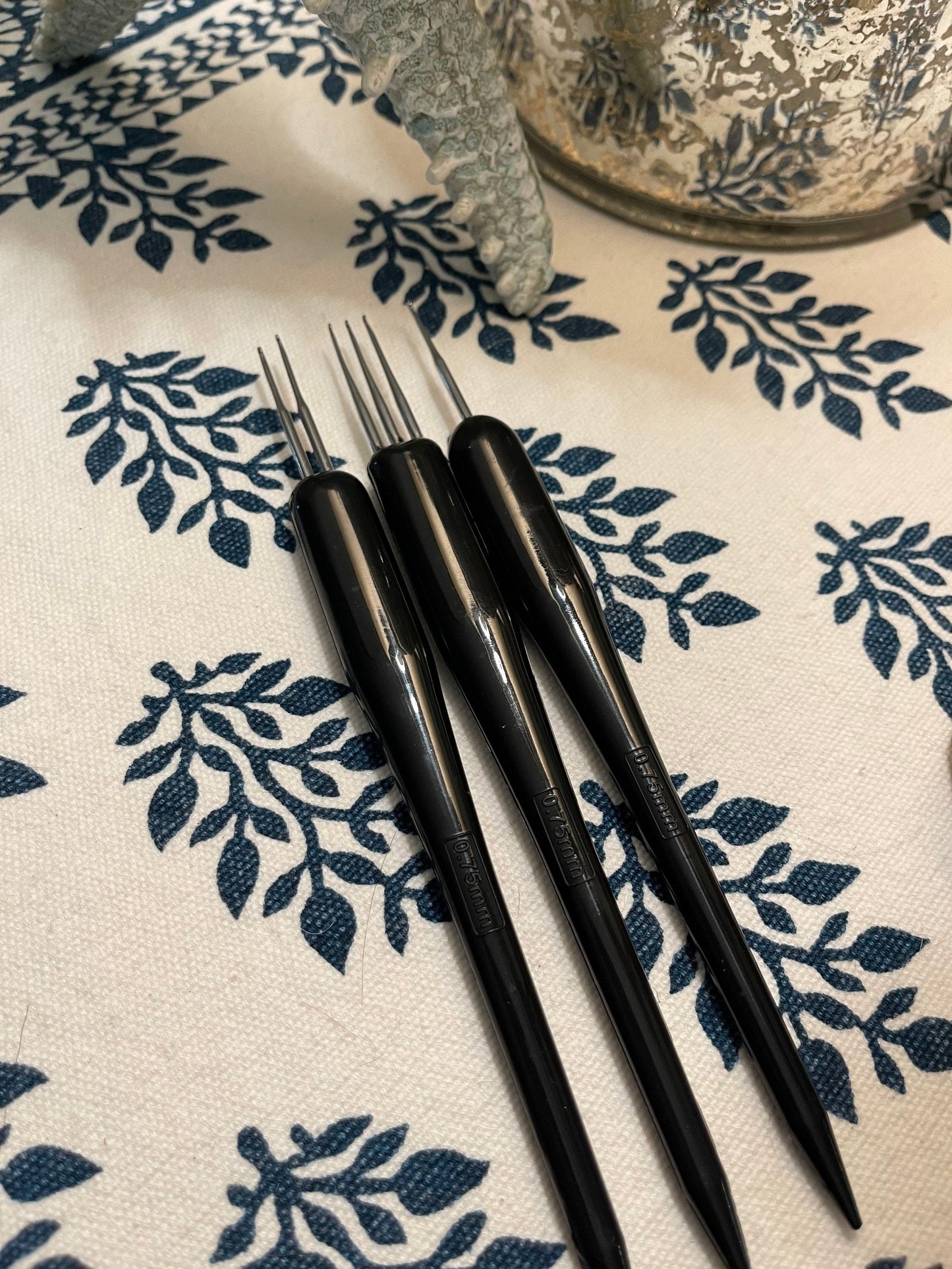 Three Piece Set Dreadlock Crochet Hooks Needles Speed Loc Fast Dreads Any Texture Interlocking Technique Ergonomic Handles