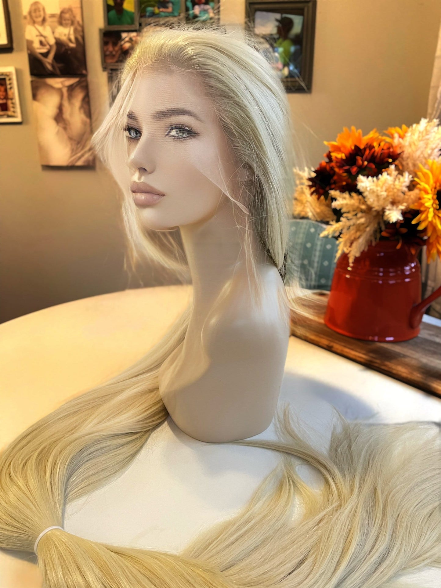 Bruges Ultra Long 5 Feet Wig Sleek Wig Long Wig Jet Black Wig Lace Frontal Free Parting Wig Lace Front Wig Cosplay Theater Showgirl Drag Wig