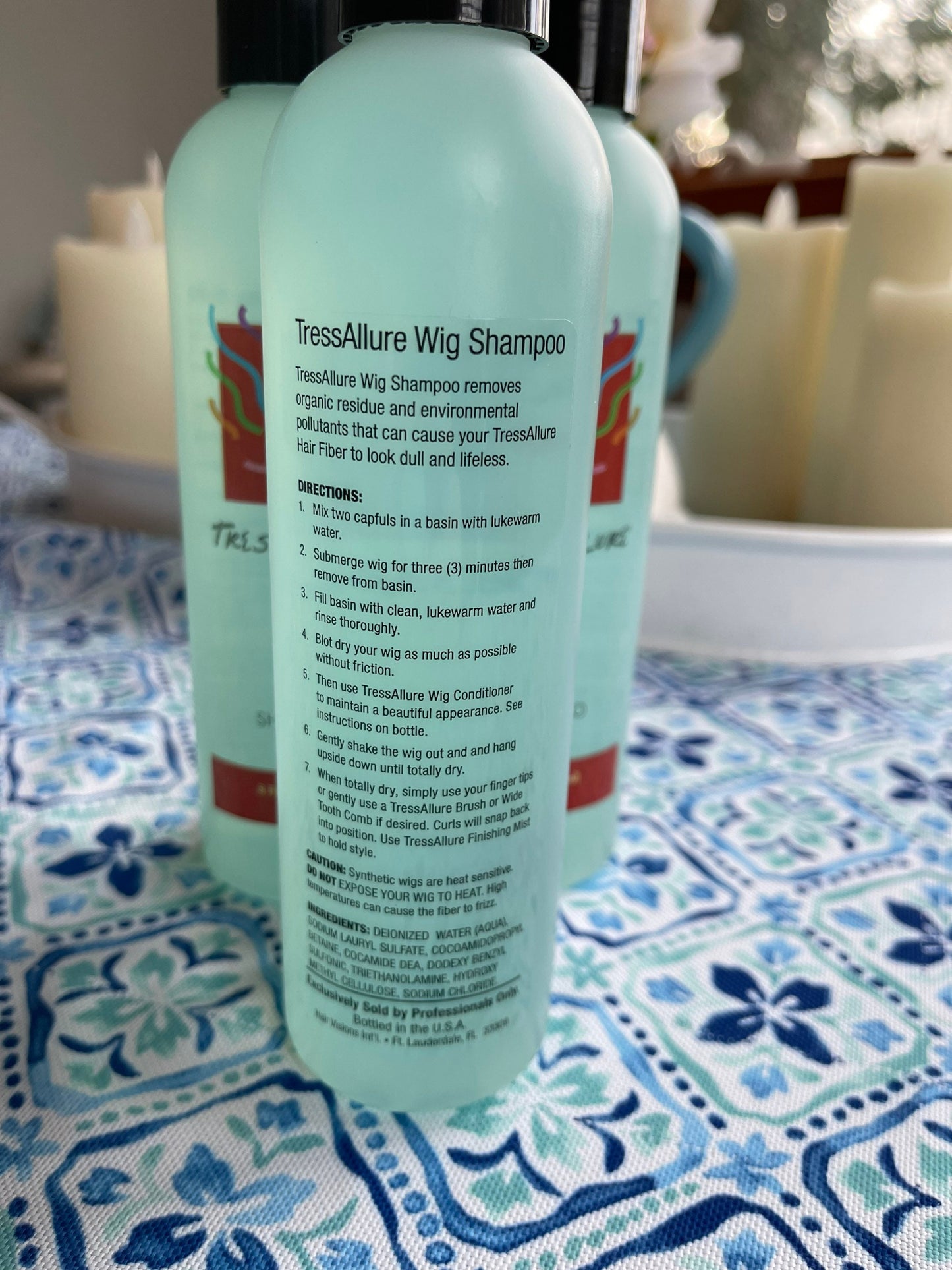 Wash That Wig! Wig Shampoo Specifically Formulated for Wigs Only Wig Wash Gentle Shampoo Soak