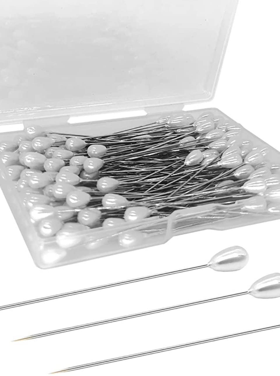 Double Count 220 Wig Pins Wig Supply Pearl Head Pins Wig Blocking Tools Wigmaking Wig Styling Pins Wig Block Tools