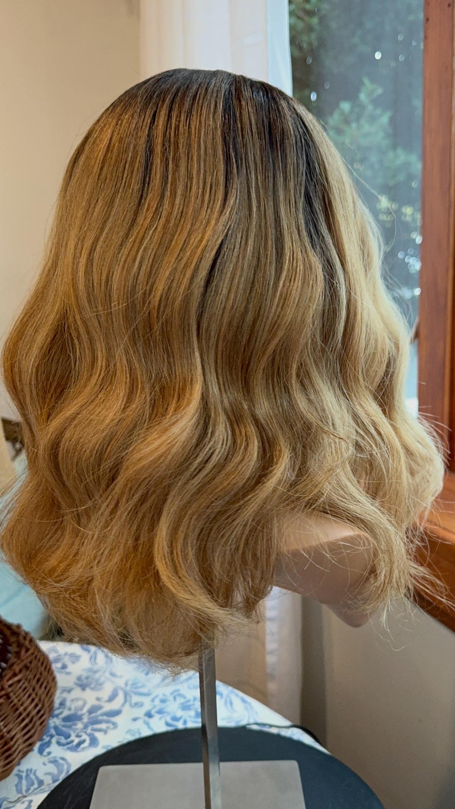 Yasmeen Lace Wig Blonde Wig Velvety HD Fibers Clear Lace Front Loose Curl Wig Simple Glam Natural Wig HD Synthetic