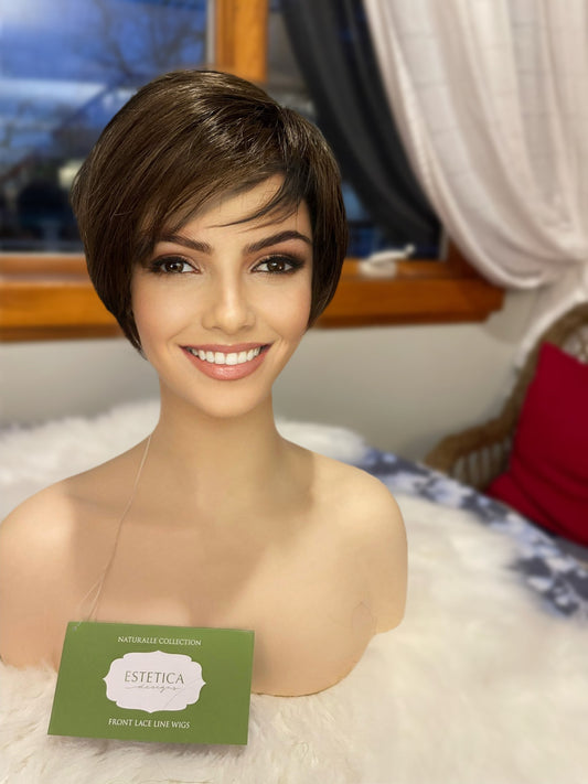 Jett Estetica Hand Tied Wig Golden Browns Custom Wig Long Wig Wavy Wig Subtle Highlights Wig Hand Tied Wig Lace Front Lace R6/10