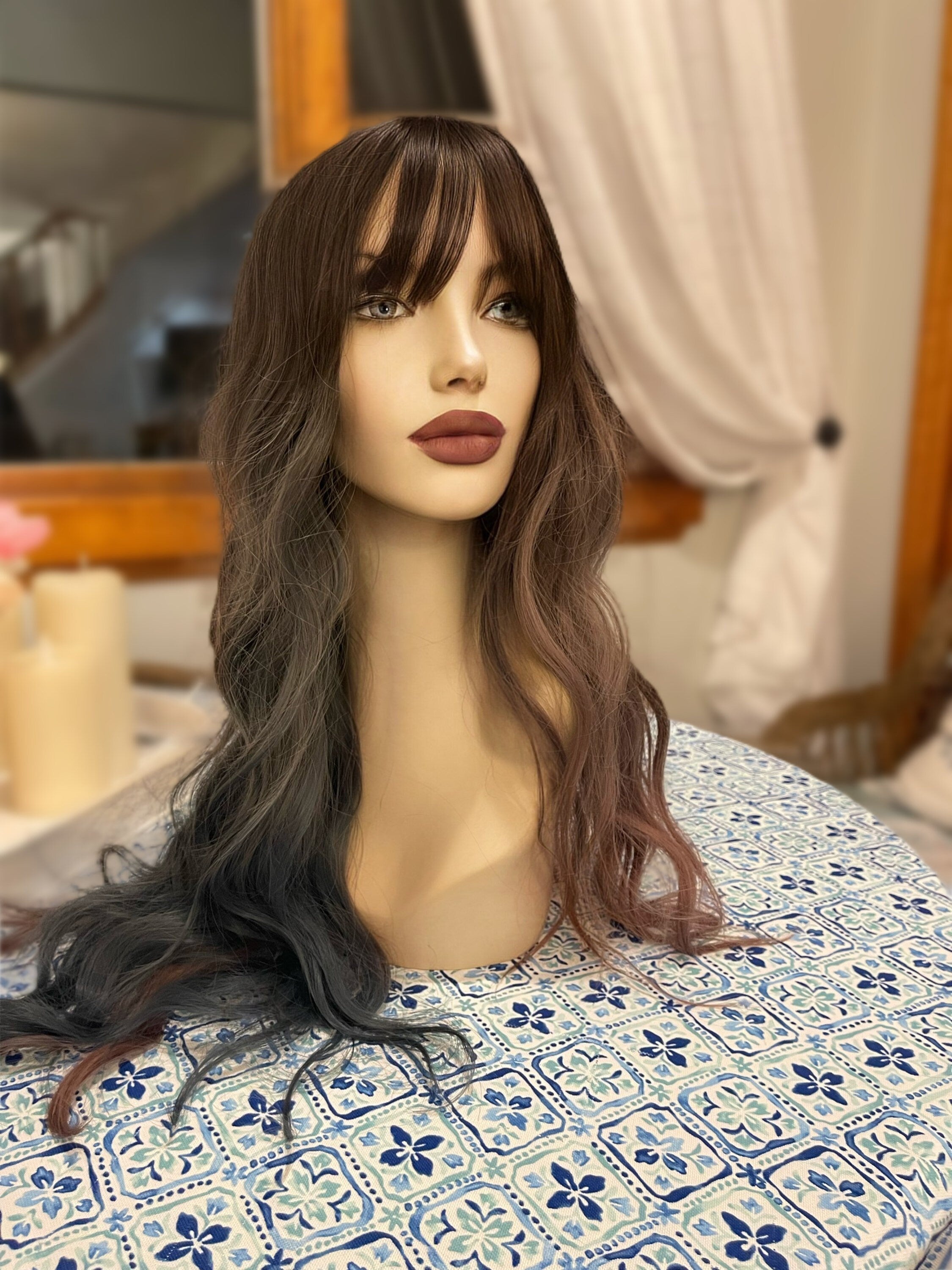 Black discount wig dye